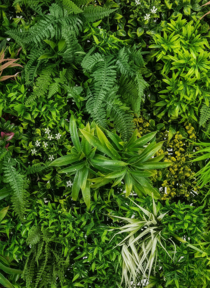 Mur artificiel | Eden | 100cmx100cm