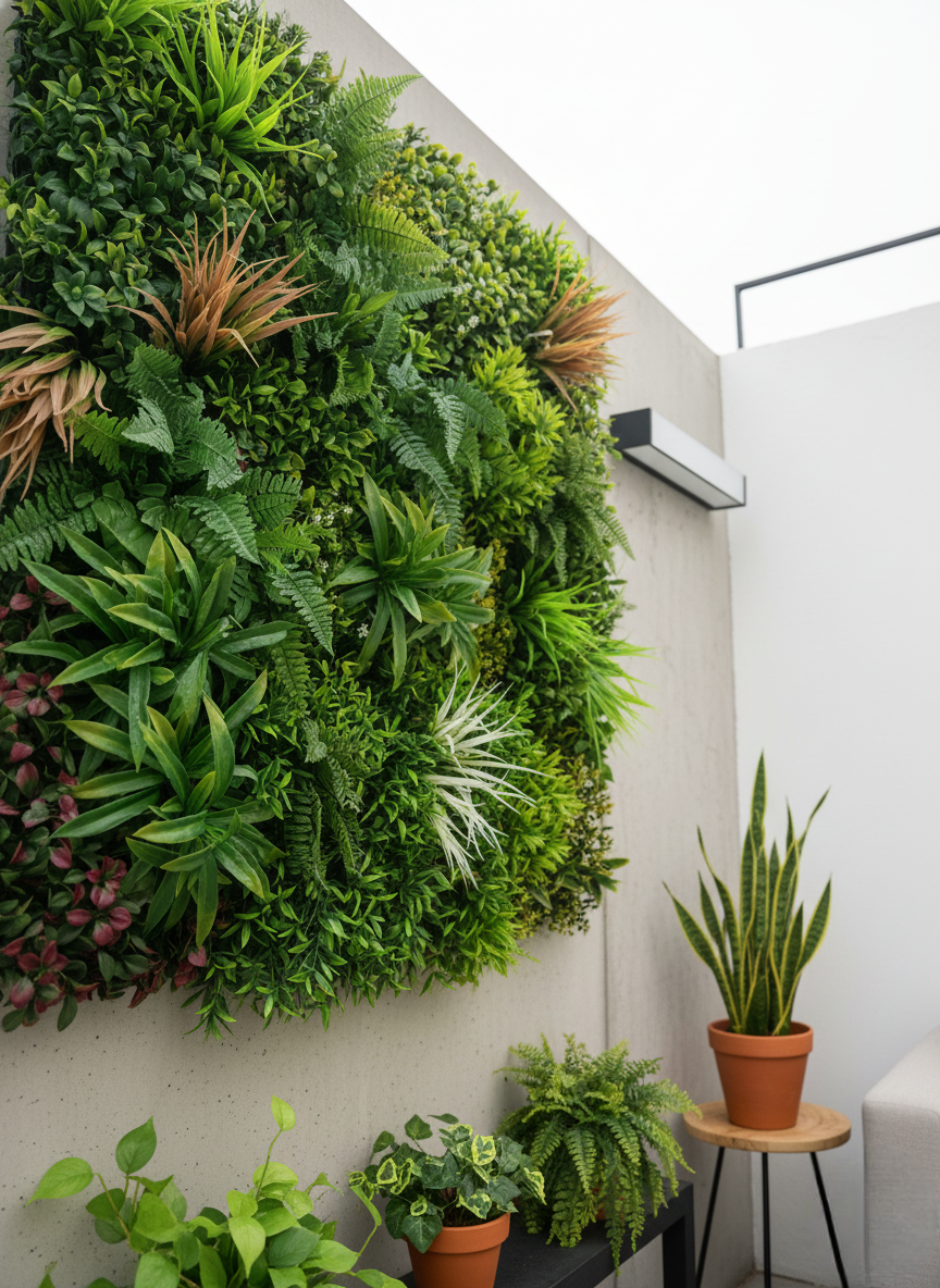 Mur artificiel | Eden | 100cmx100cm